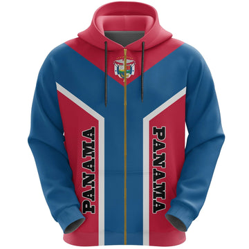 Panama Rising Hoodie Zip RLT13