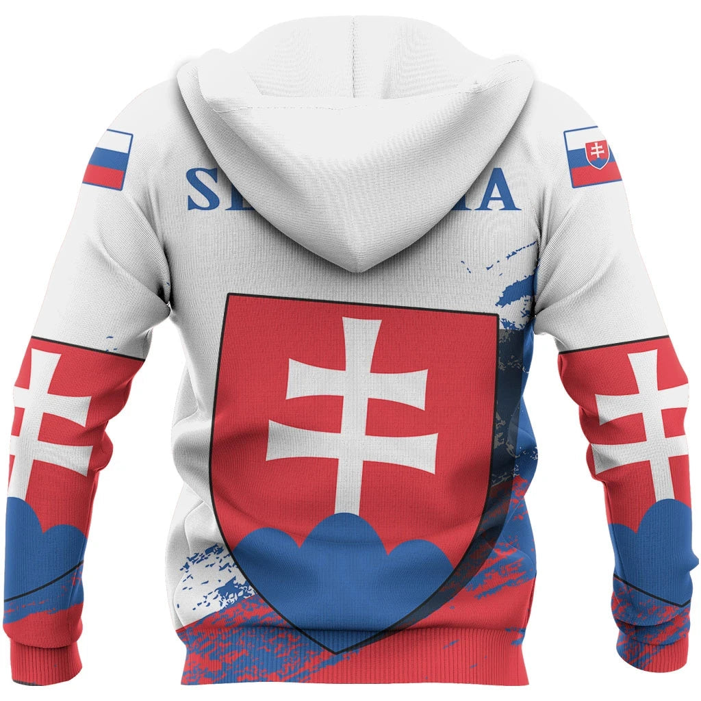 Slovakia Special Zipper Hoodie RLT13