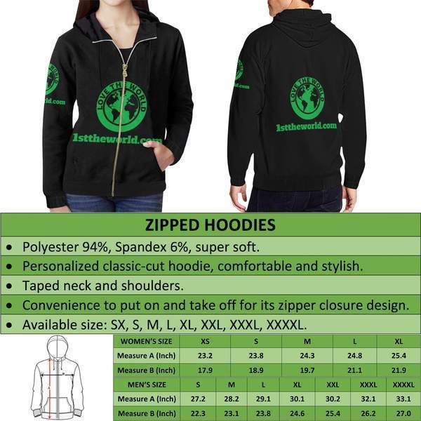 Trinidad and Tobago Special Zip Hoodie2 RLT6