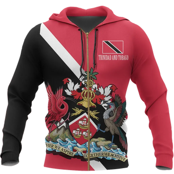 Trinidad and Tobago Special Zip Hoodie2 RLT6