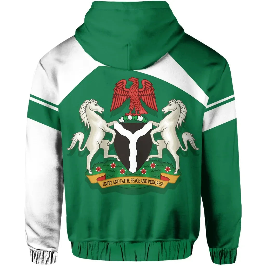 Nigeria Zipper Hoodie Vera Style RLT8