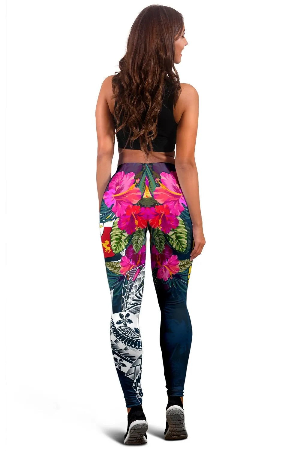 The Philippines Personalised Women's Leggings Summer Vibes RLT6