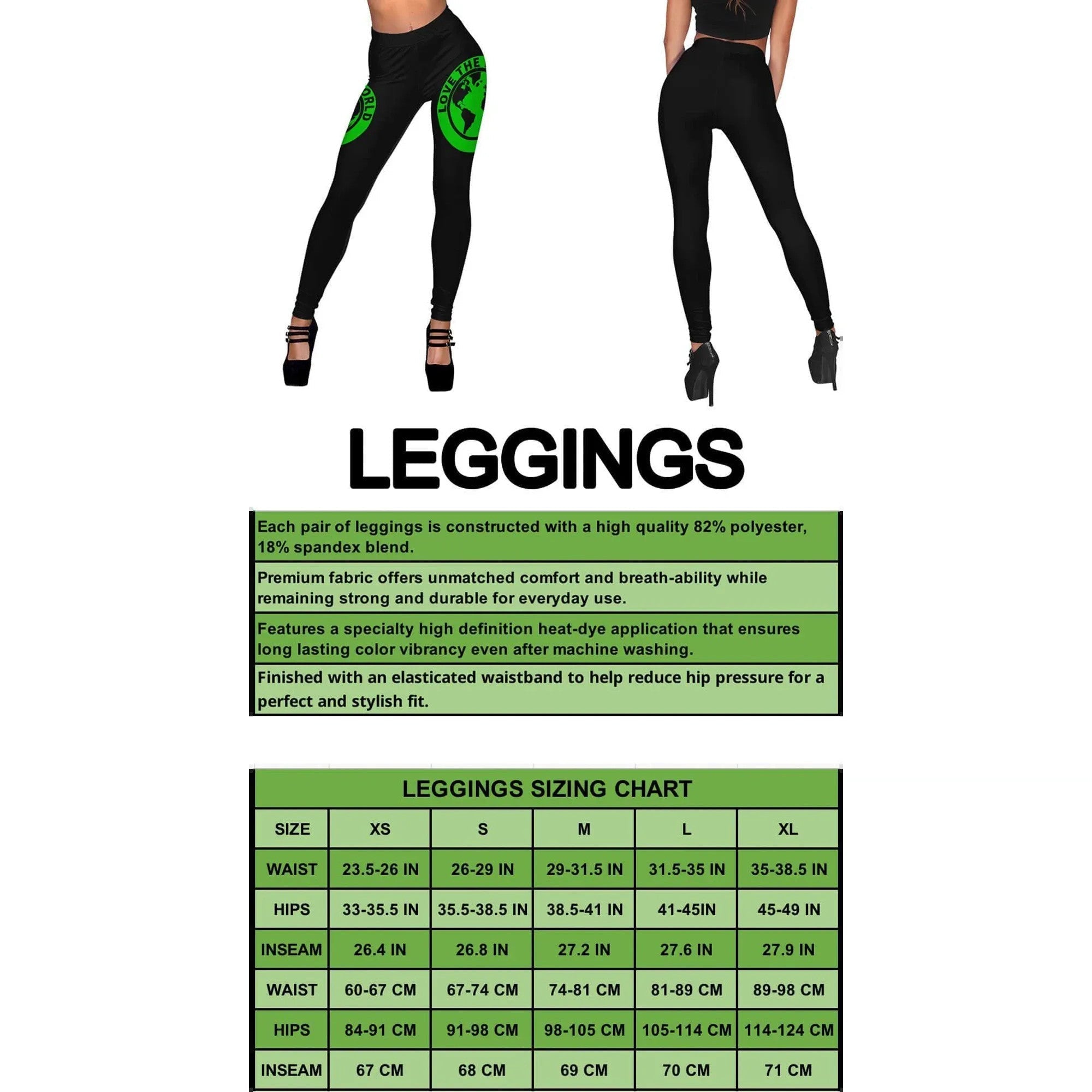 Serbia Active Leggings RLT7
