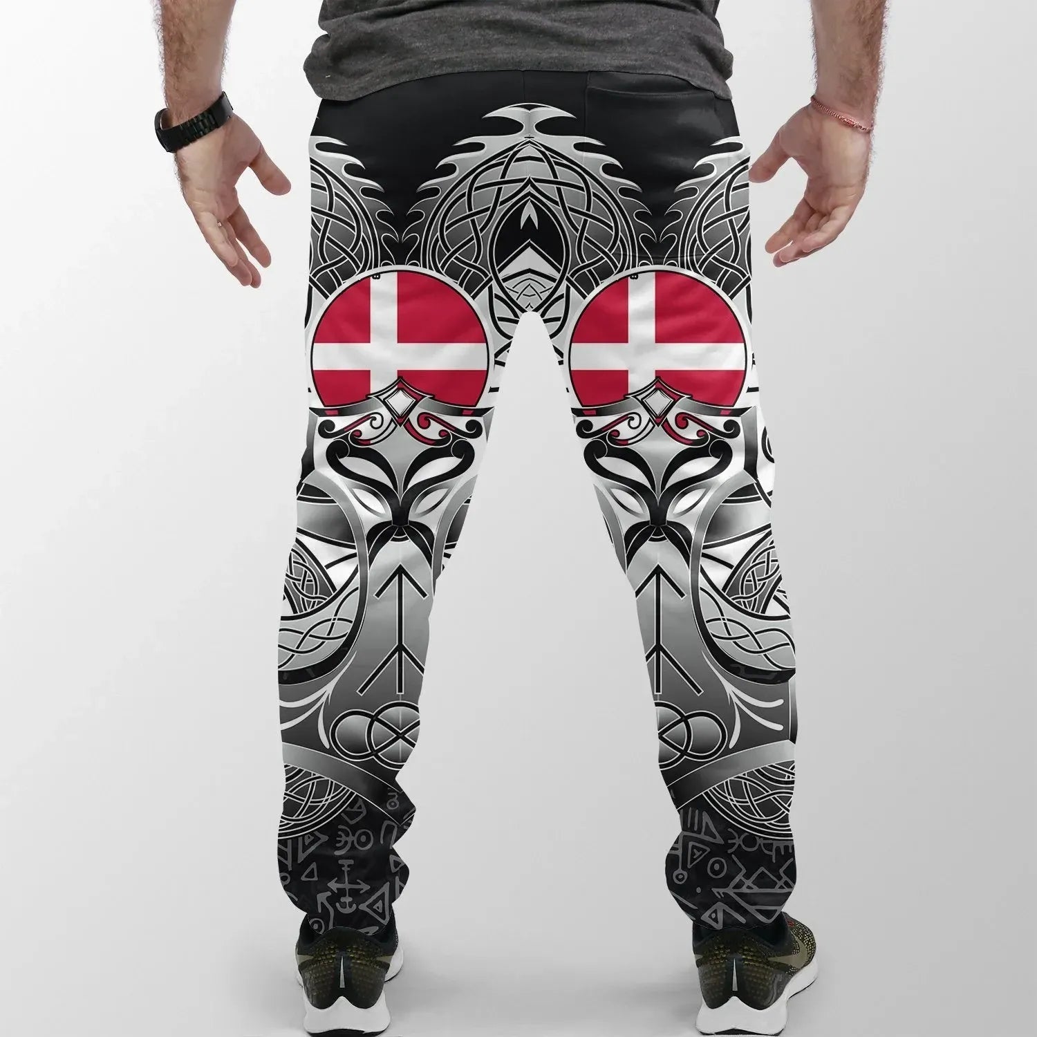 Viking Jogger (Women's/Men's) Denmark Mjolnir and Double Dragon RLT13