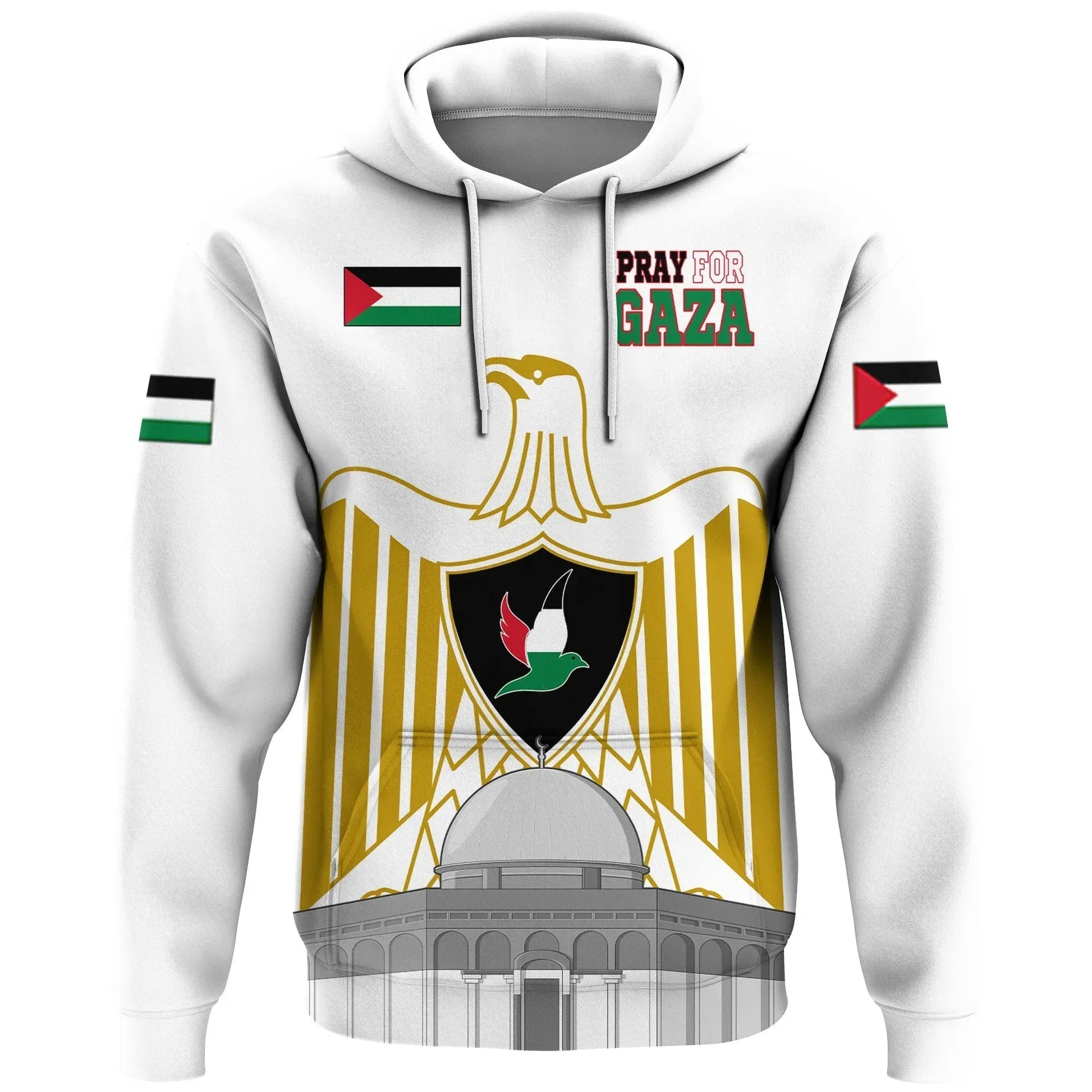 Palestine Hoodie Be Stronger Gaza RLT13