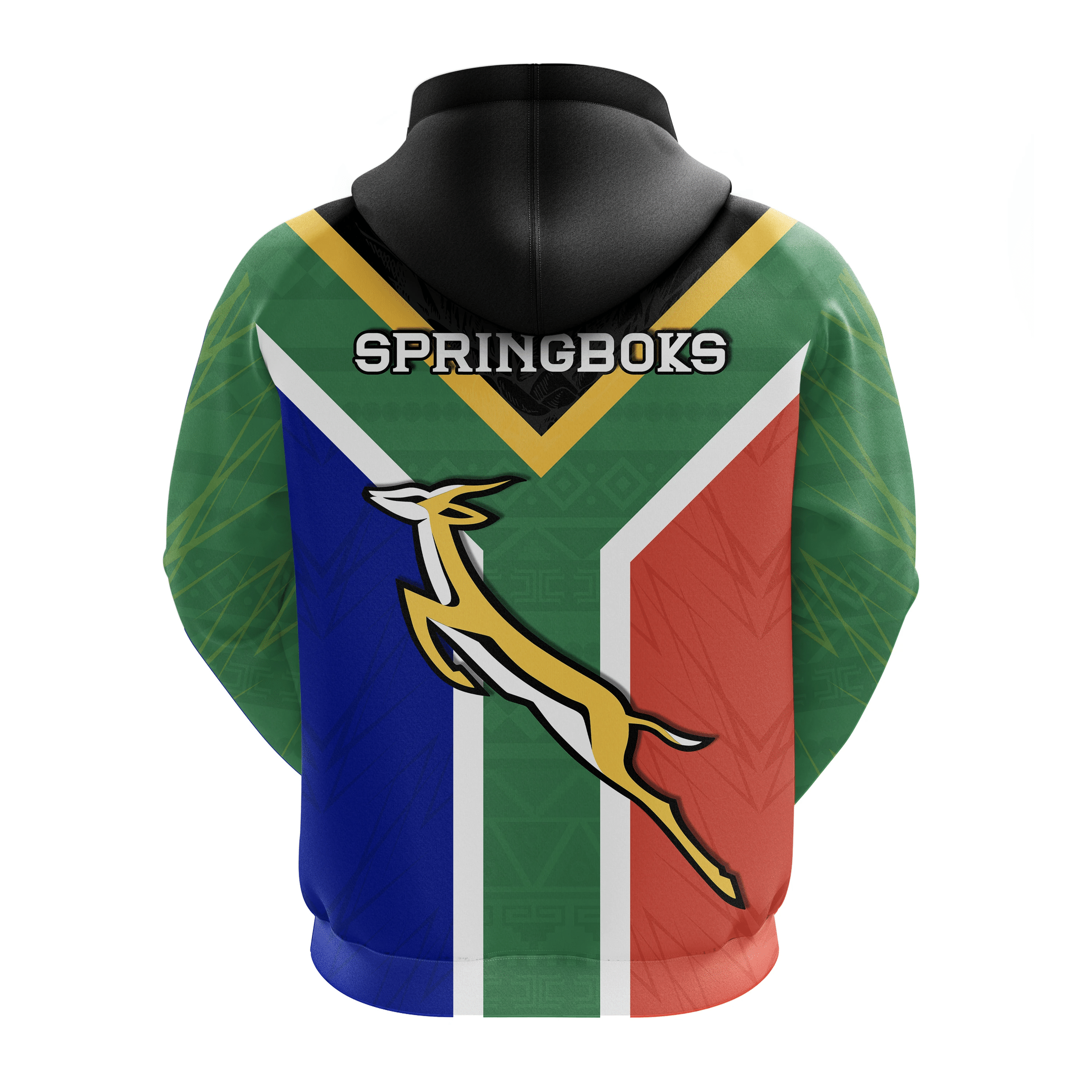 Springboks Passion Hoodie South Africa Rugby LT13