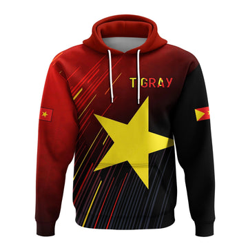 Proud Tigray Hoodie African Pattern LT13