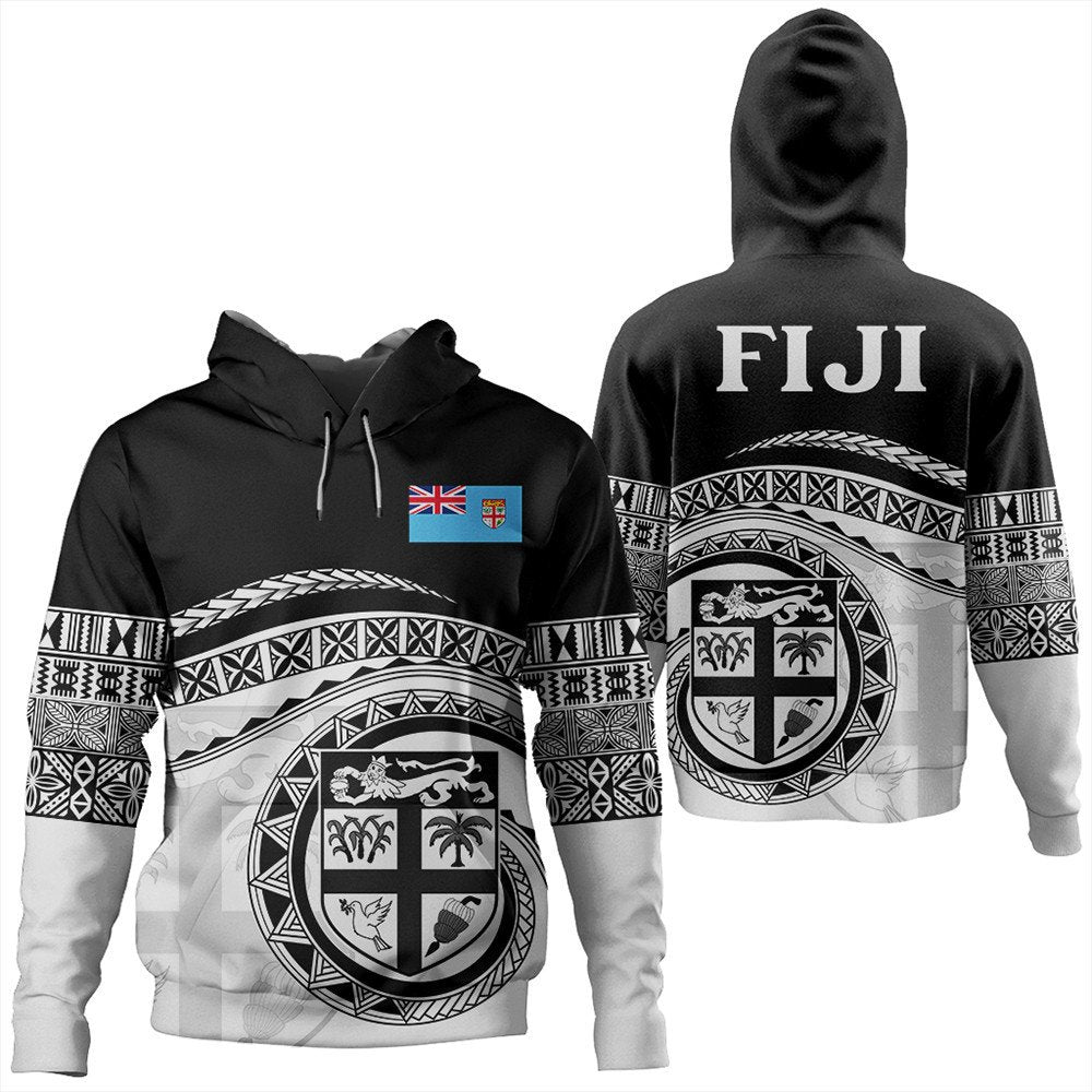 Polynesian Hoodie Fiji Rugby Concept Hoodie LT10