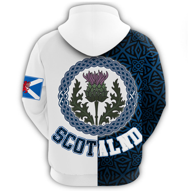 Scotland Half Thistle Celtic Hoodie RLT12