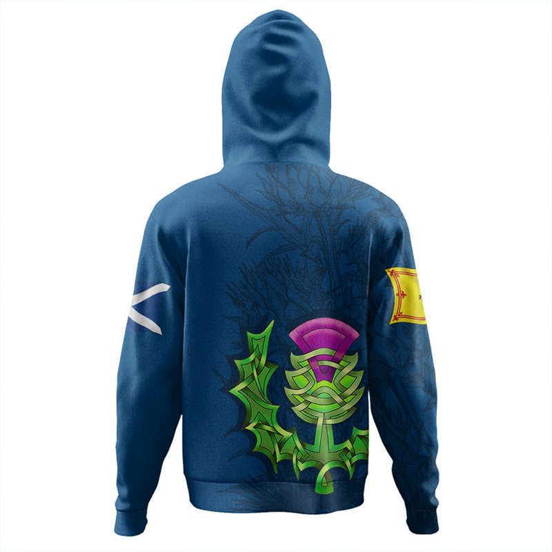 Scotland Celtic Knot Zip Hoodie RLT12