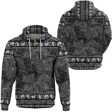 Paisley Bandana Hoodie Pattern Seamless Ver.220 RLT13