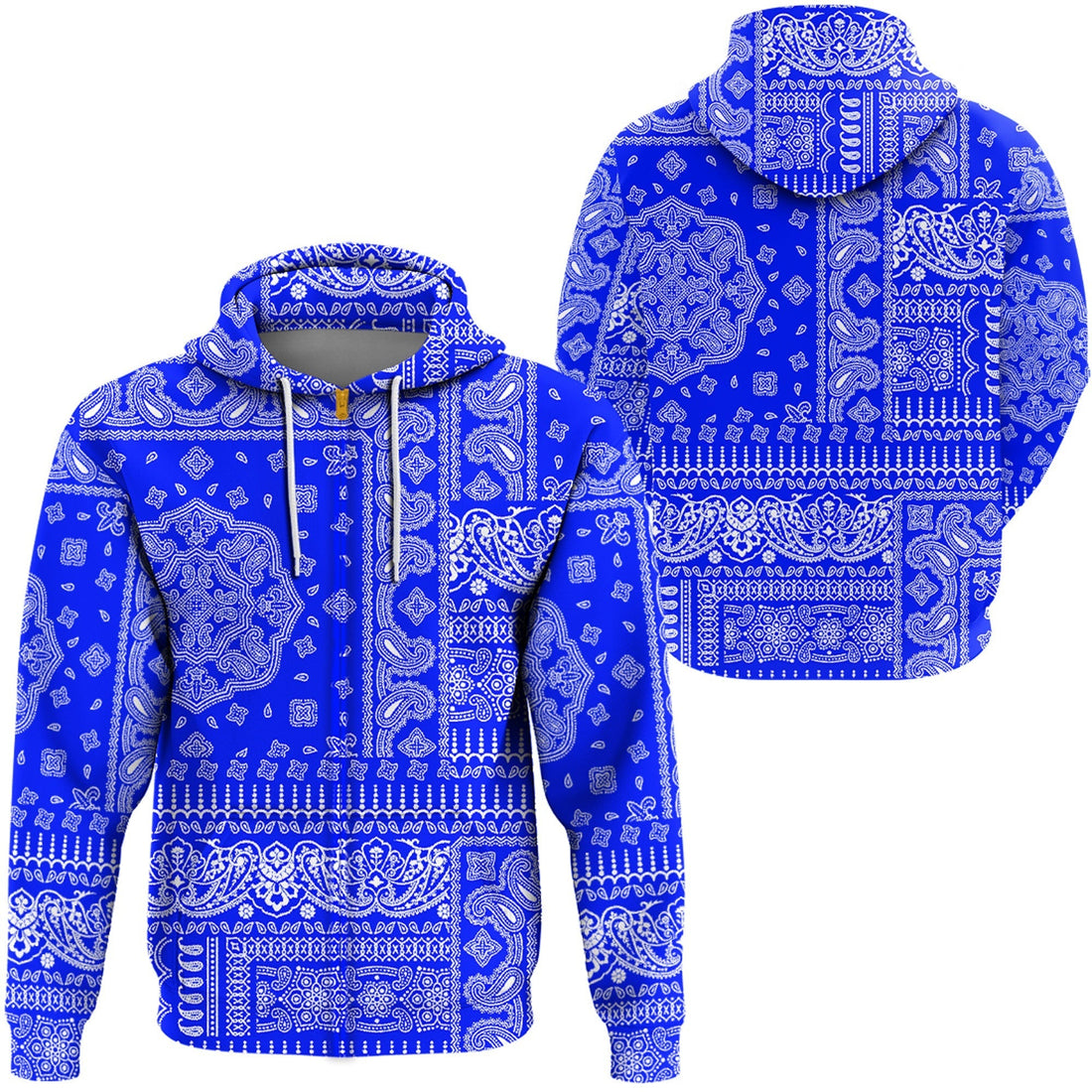 Paisley Bandana Hoodie Pattern Seamless Ver.144 RLT13