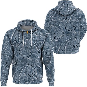 Paisley Bandana Hoodie Pattern Seamless Ver.137 RLT13