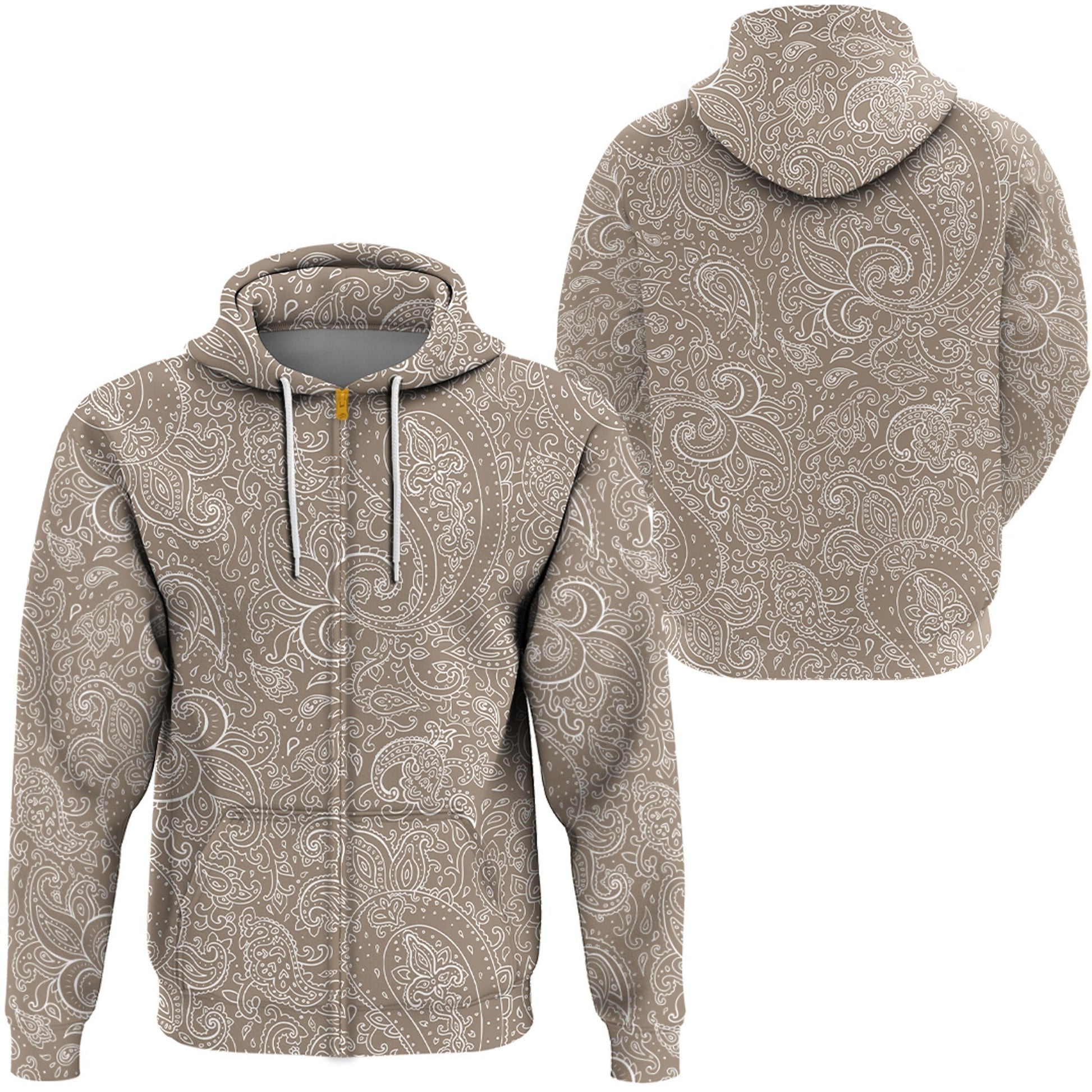 Paisley Bandana Hoodie Pattern Seamless Ver.90 RLT13