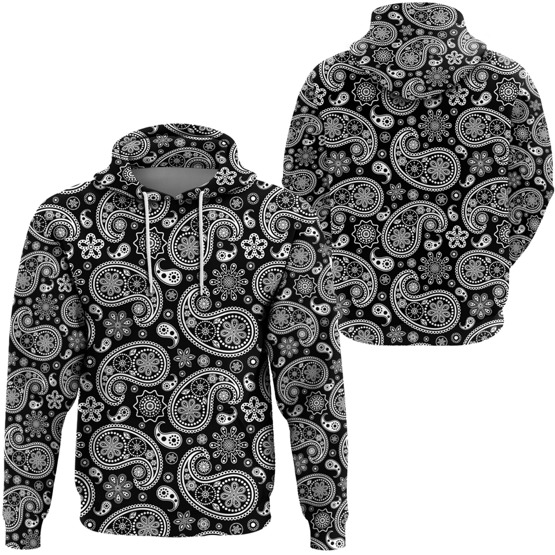 Paisley Bandana Hoodie Pattern Seamless Ver.35 RLT13