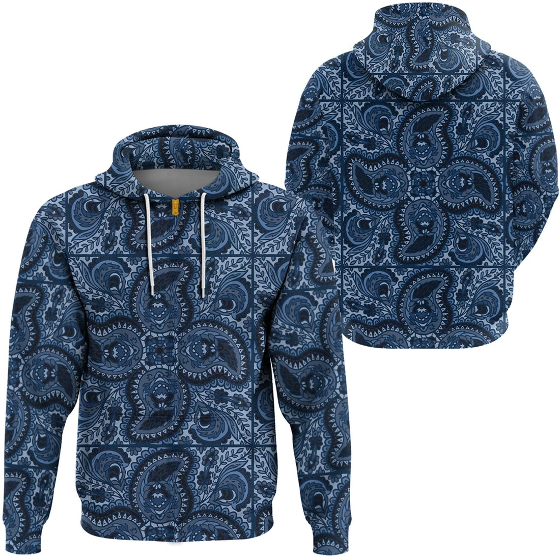 Paisley Bandana Hoodie Pattern Seamless Ver.28 RLT13