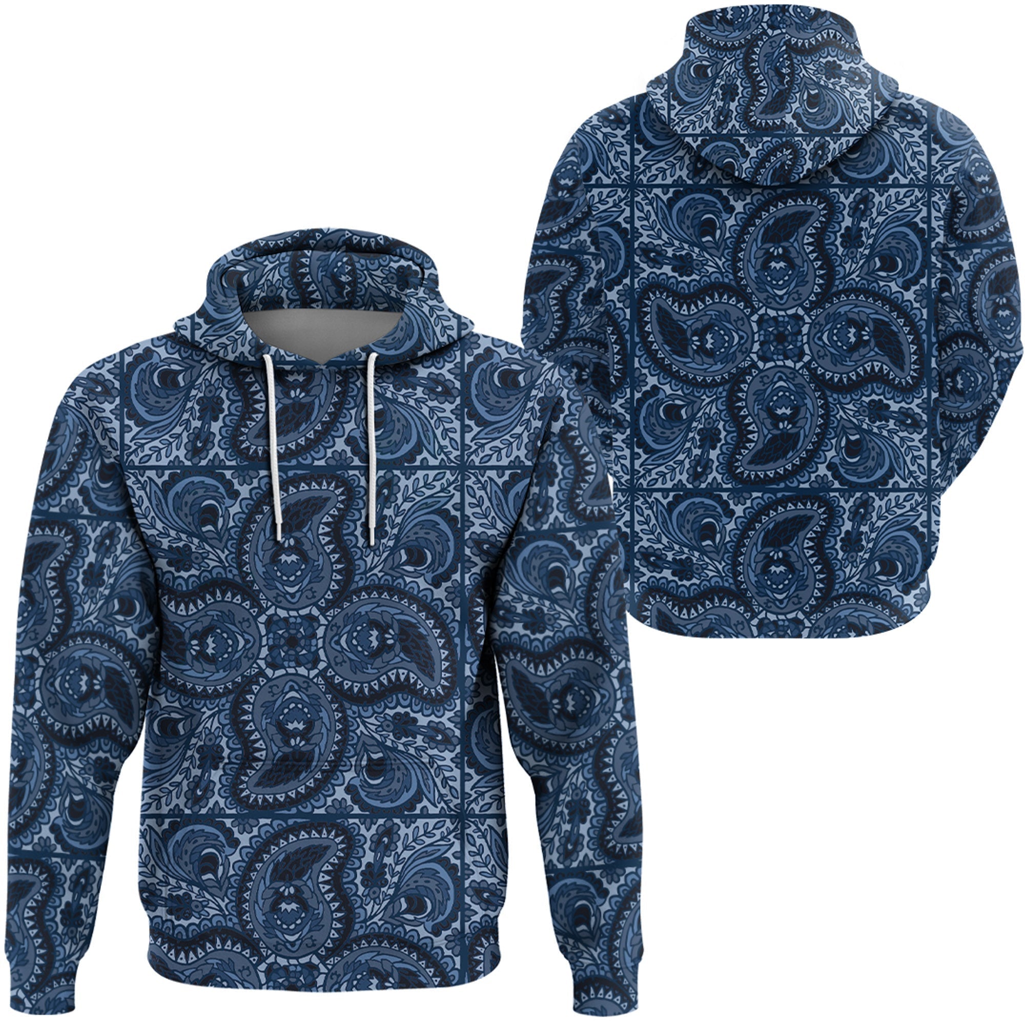 Paisley Bandana Hoodie Pattern Seamless Ver.28 RLT13