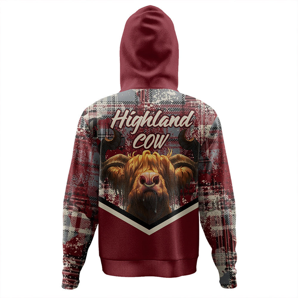 Scotland Tartan Grunge Plaid Zip Hoodie RLT12