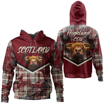 Scotland Tartan Grunge Plaid Hoodie RLT12
