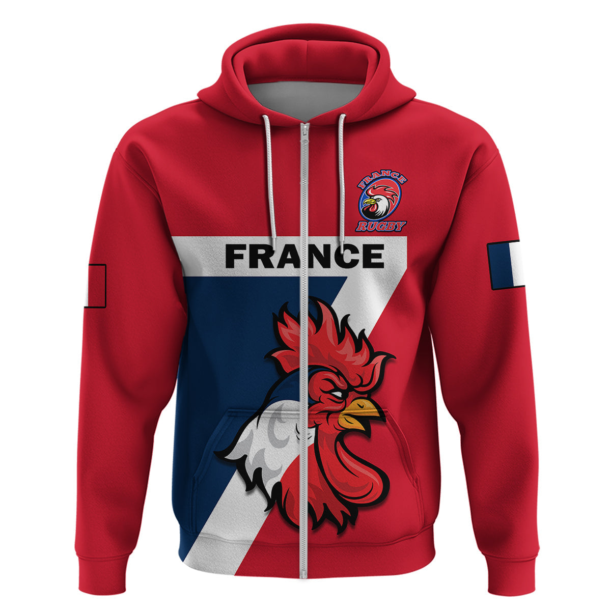 France Rugby 7s Sporty Style Hoodie LT14