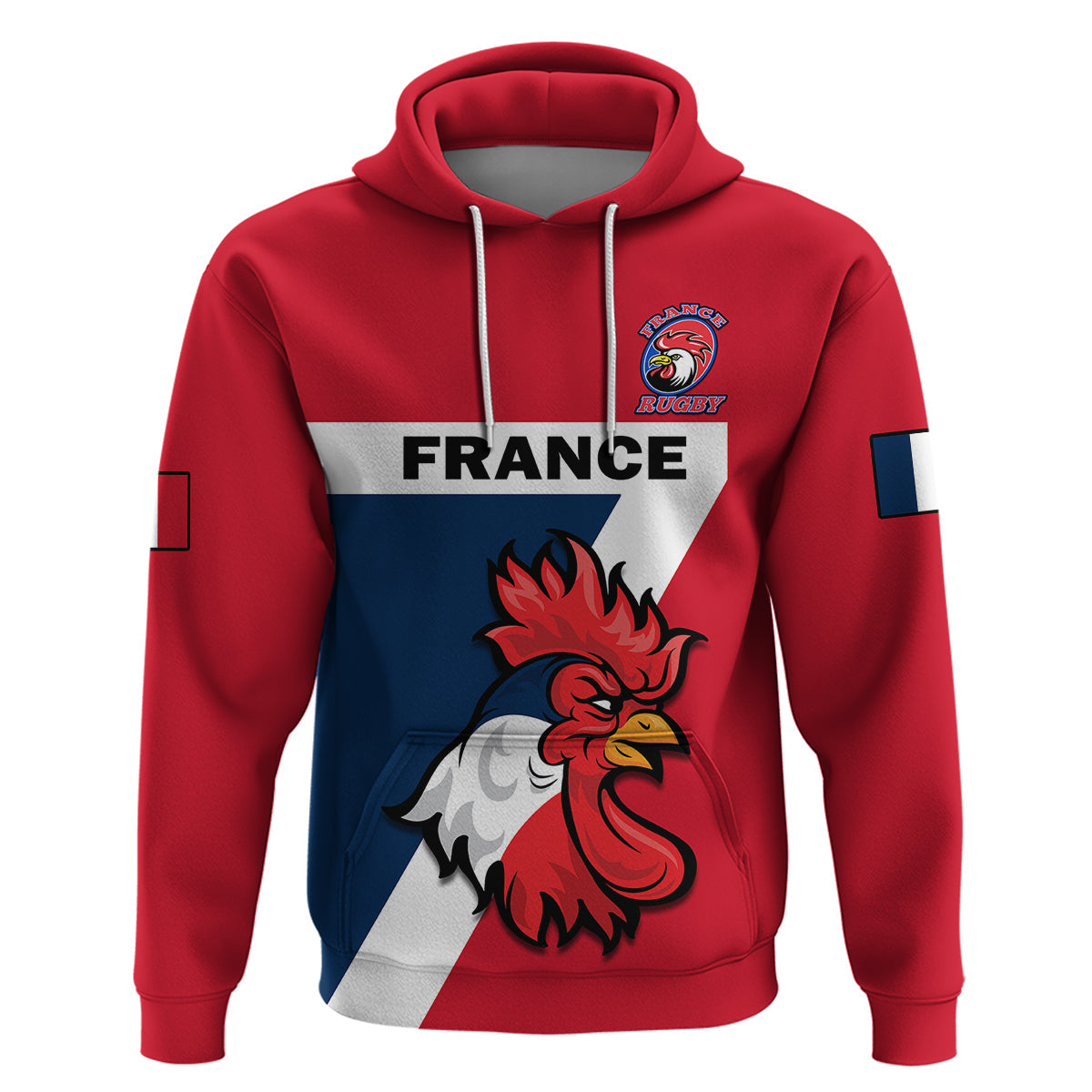 France Rugby 7s Sporty Style Hoodie LT14
