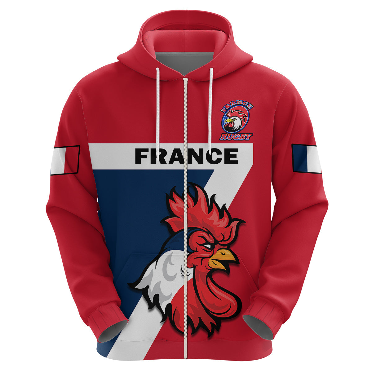 France Rugby 7s Sporty Style Hoodie LT14