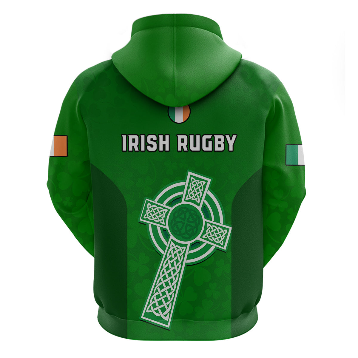 Ireland Rugby Go Shamrocks Hoodie LT14