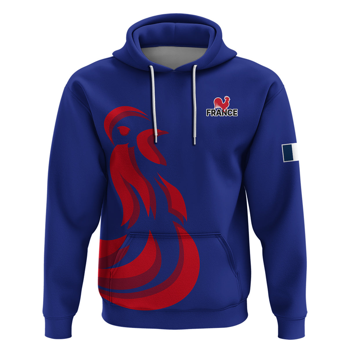 France Rugby 7s 2023 Les Bleus Roosters Hoodie LT9