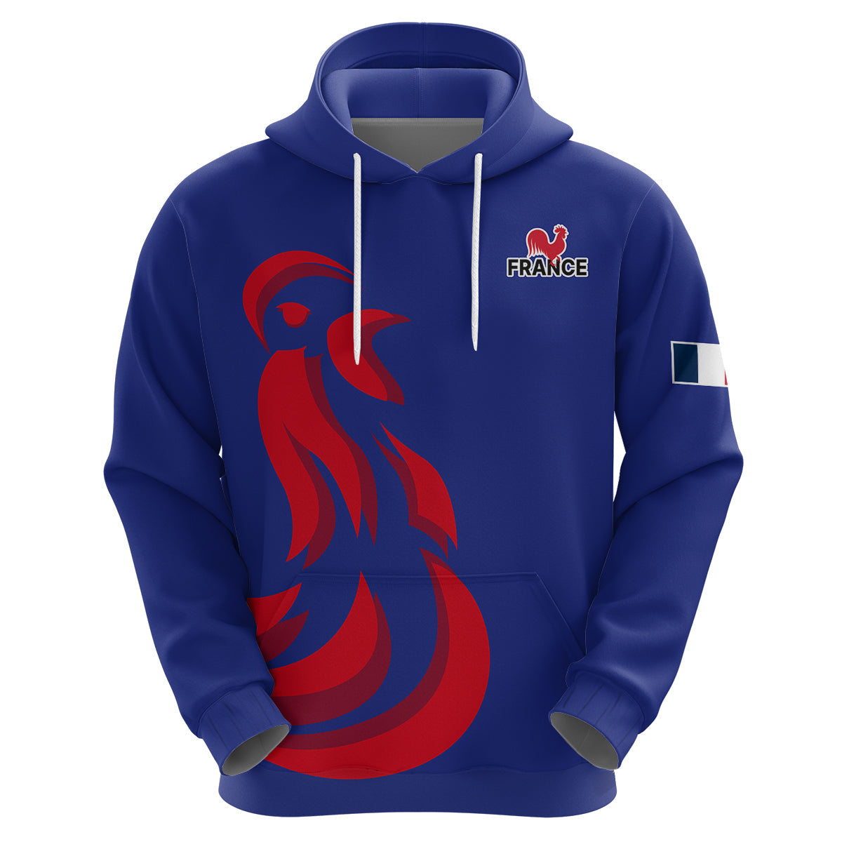 France Rugby 7s 2023 Les Bleus Roosters Hoodie LT9