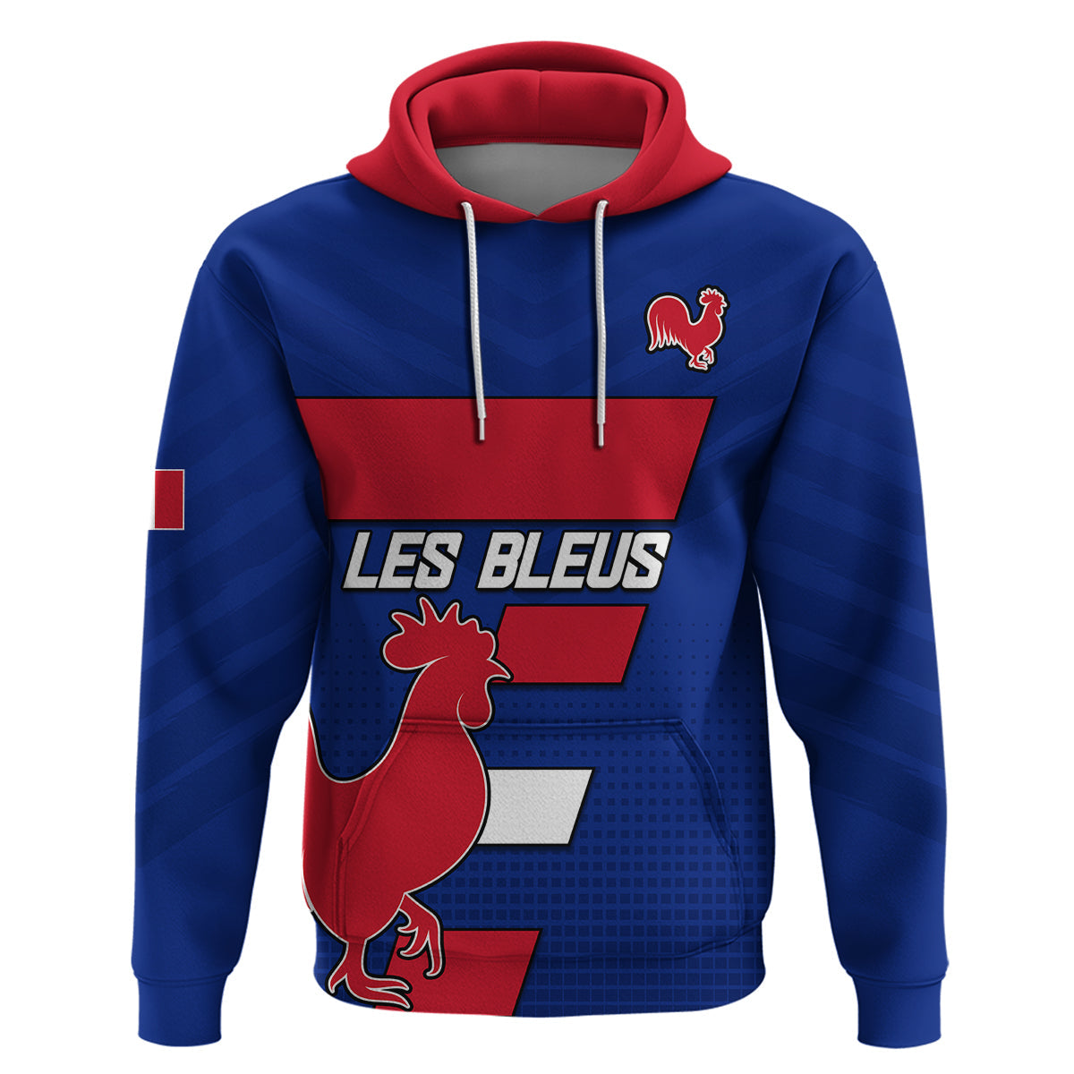 France Rugby 7s Come On Les Bleus Hoodie LT9