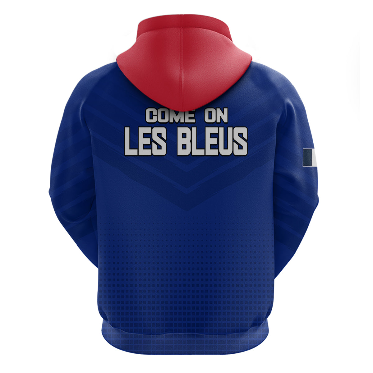 France Rugby 7s Come On Les Bleus Hoodie LT9