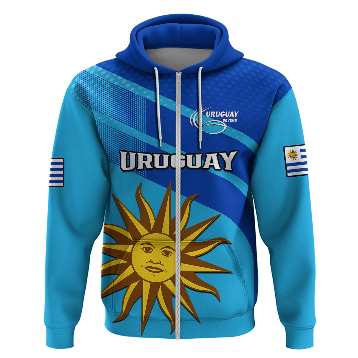 Uruguay Rugby 7s Sporty Style Hoodie LT14