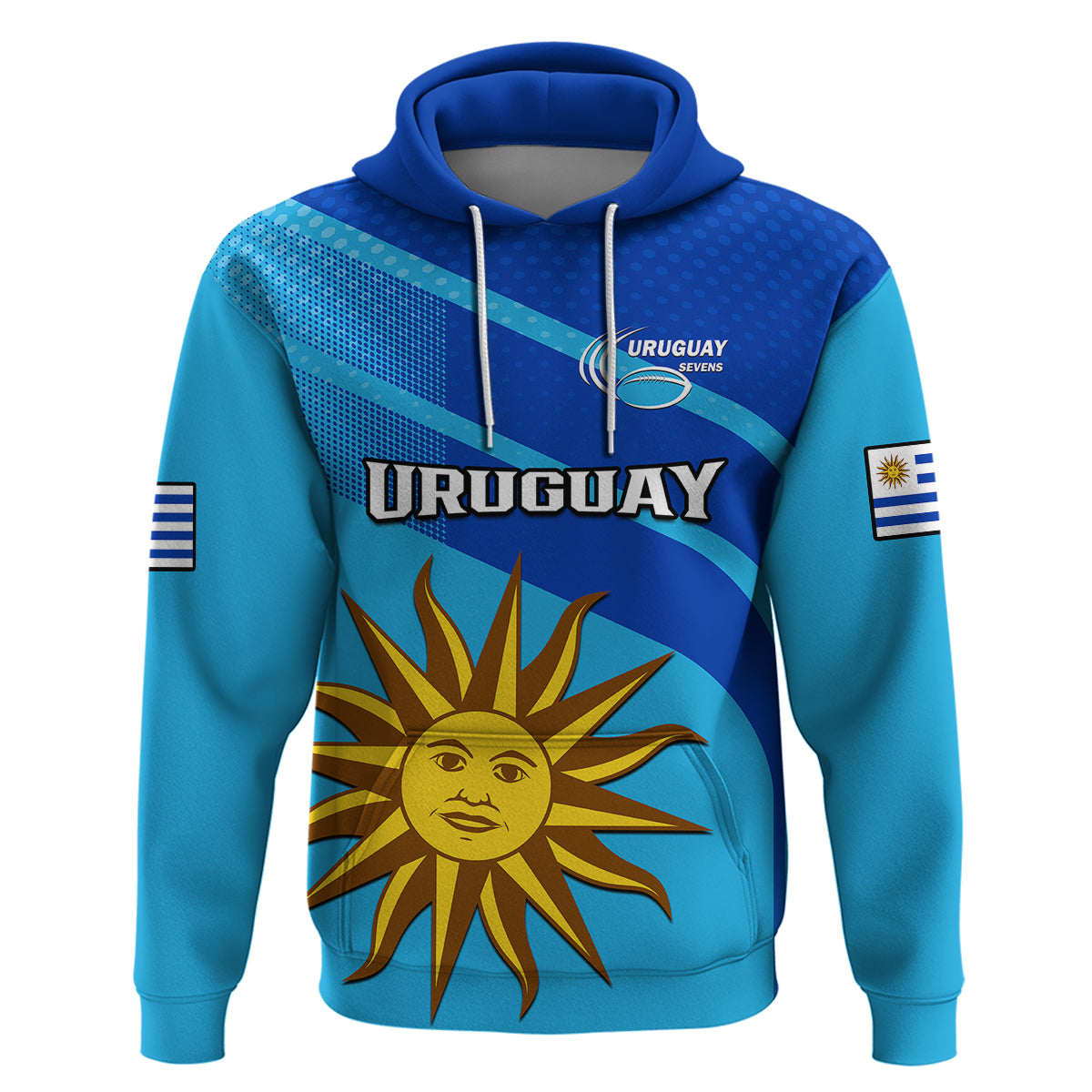 Uruguay Rugby 7s Sporty Style Hoodie LT14