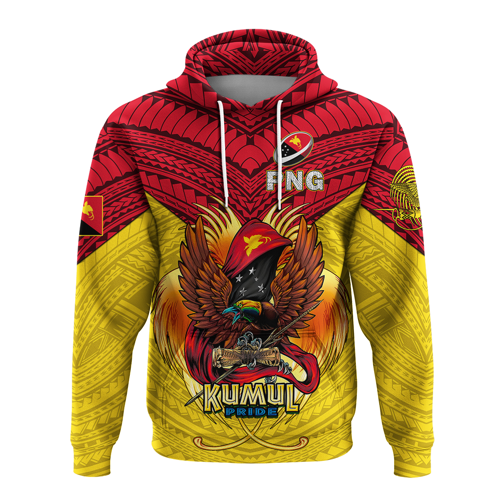 Papua New Guinea Rugby Kumul Pride Hoodie LT2