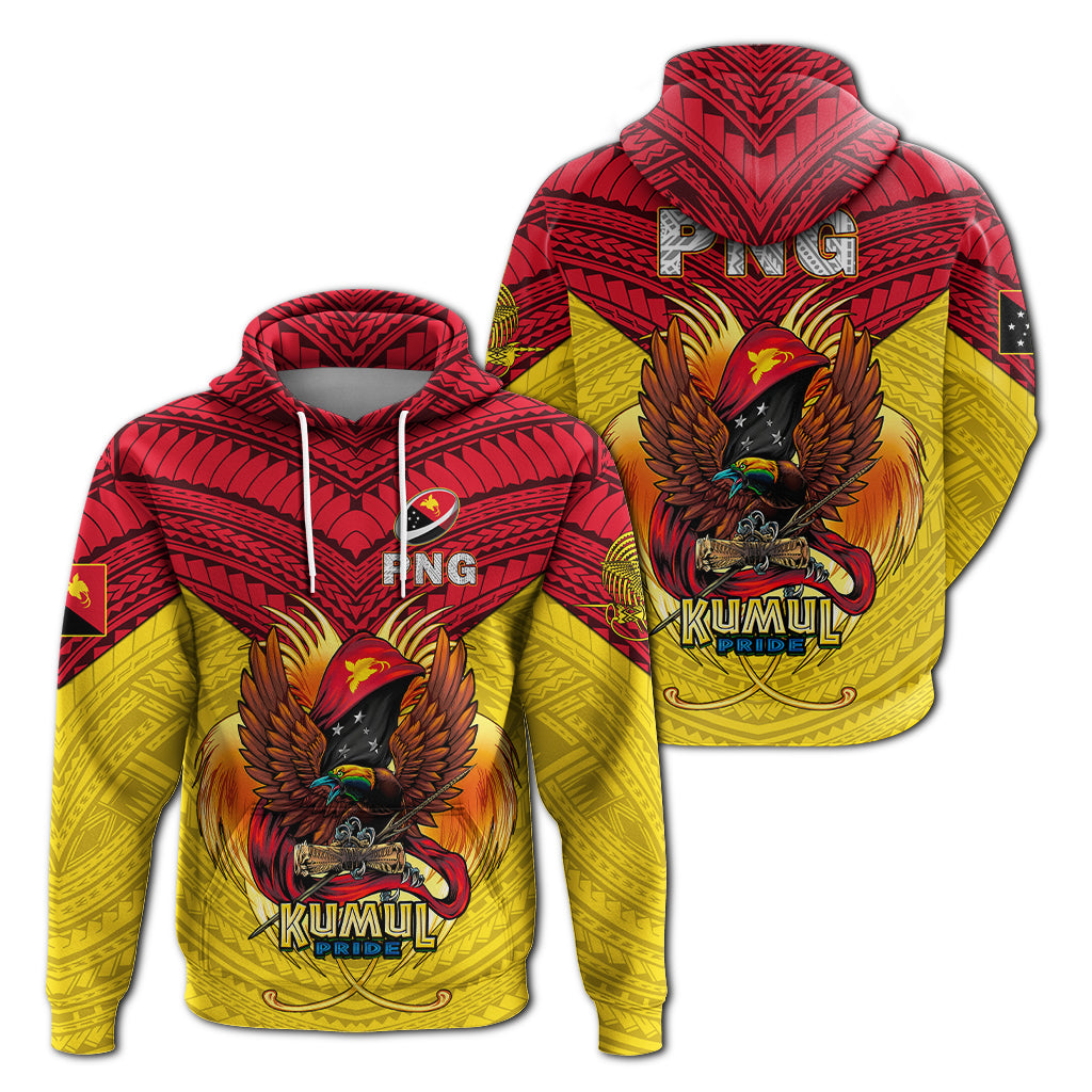 Papua New Guinea Rugby Kumul Pride Hoodie LT2