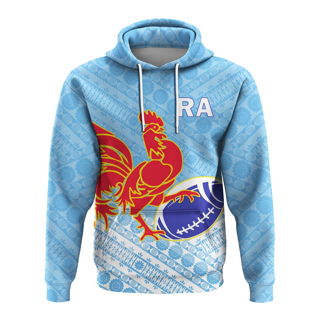 Ra Rugby Union Fiji Hoodie Tapa Pattern LT12