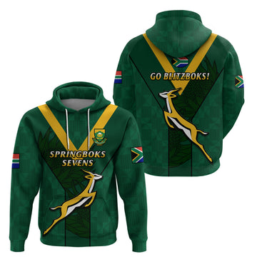 South Africa Rugby Go Blitzboks Sevens Hoodie LT14