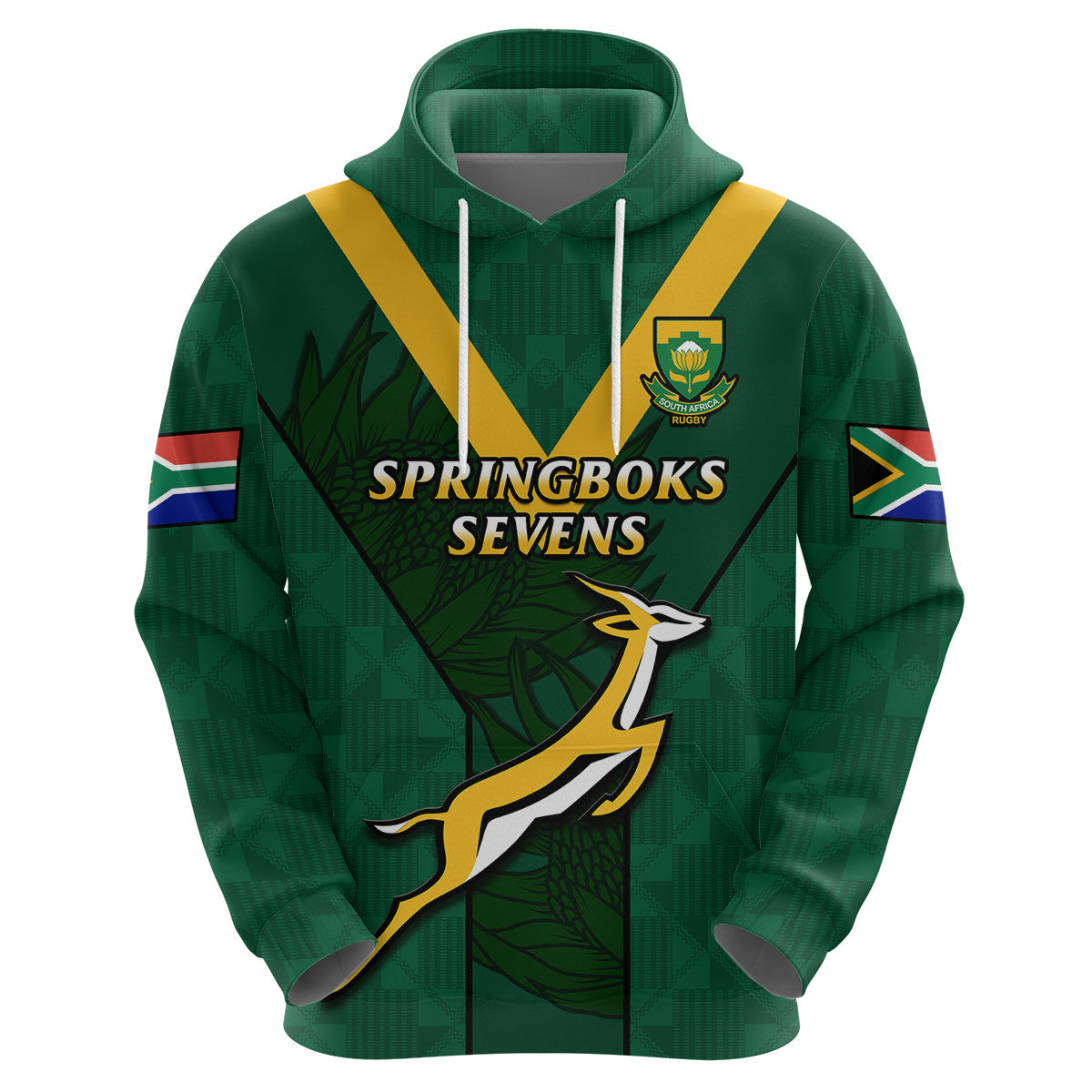 South Africa Rugby Go Blitzboks Sevens Hoodie LT14