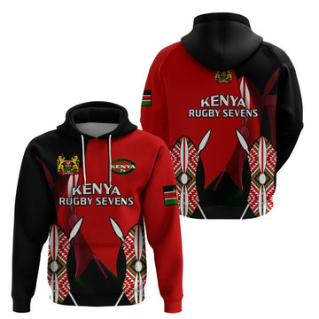 Kenya Rugby Sevens Sporty Version Hoodie LT14