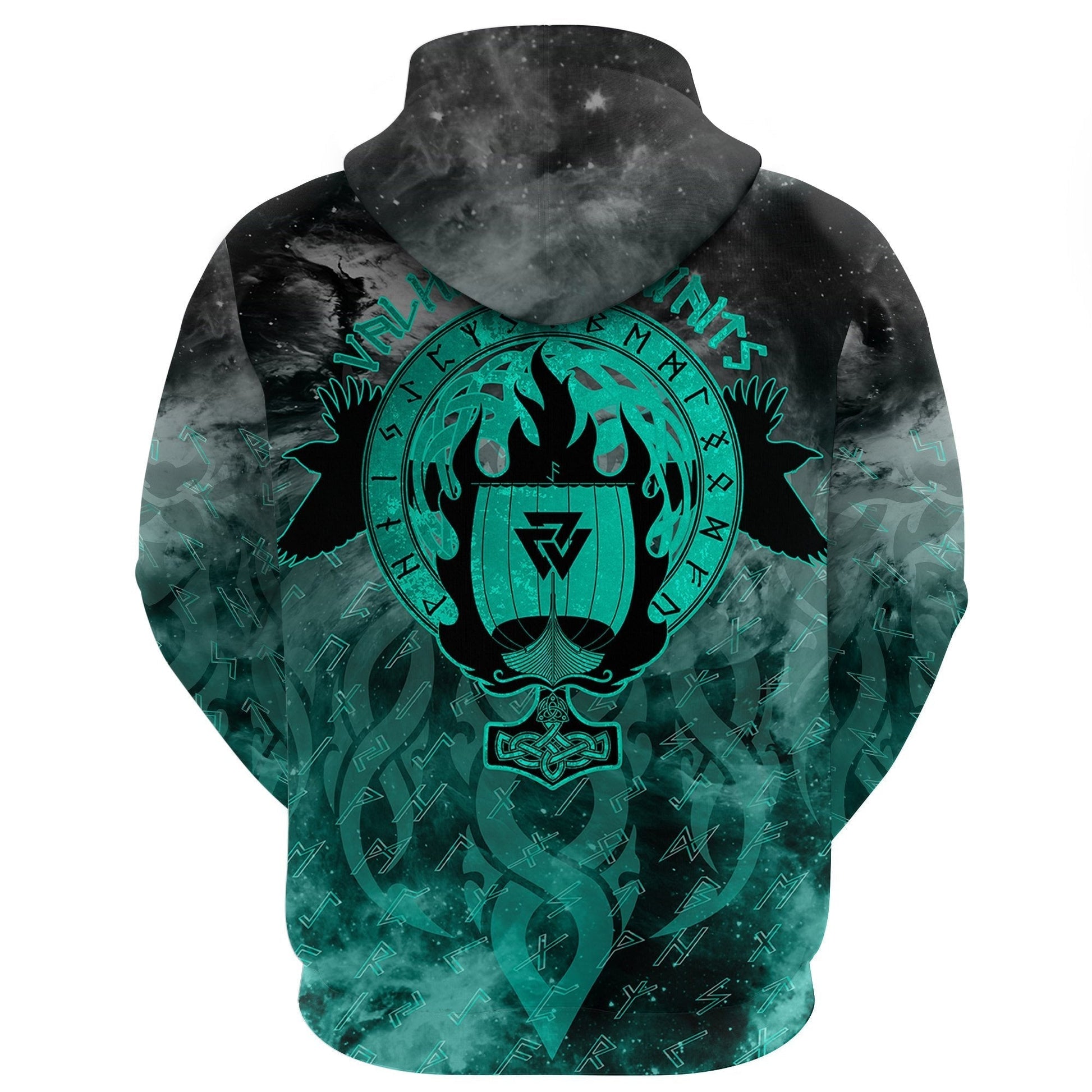 Viking Drakkar Ship Hoodie RLT12