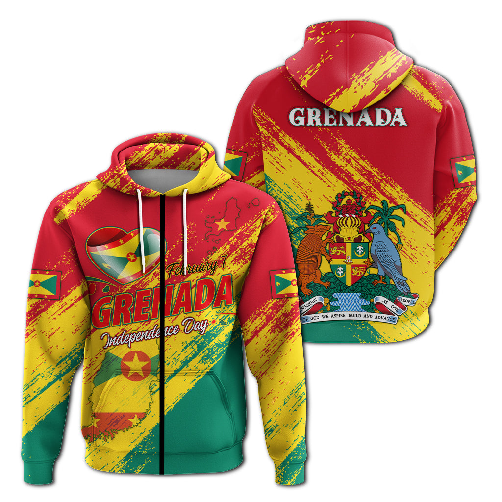 Grenada Happy Independence Day Hoodie LT2