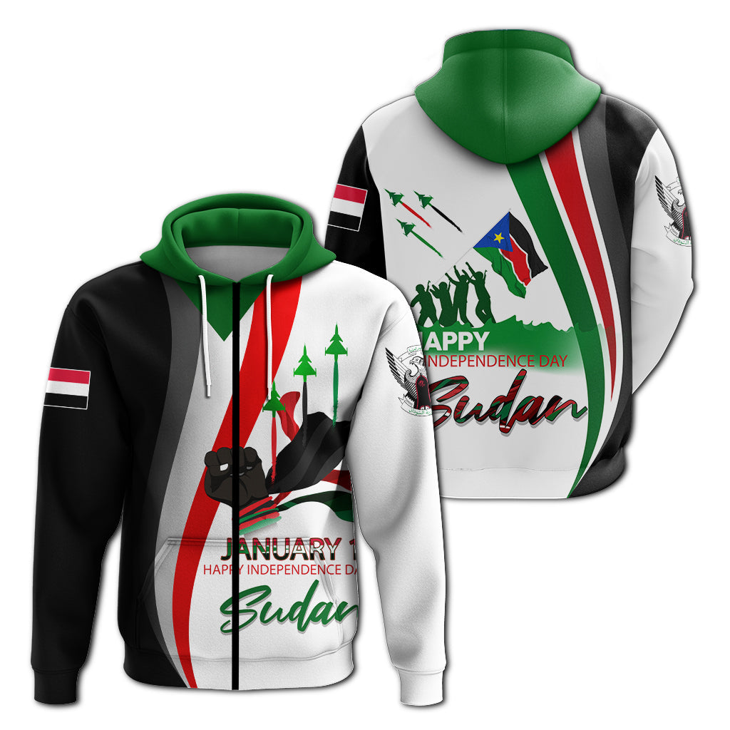 Sudan Happy Independence Day Hoodie - LT2