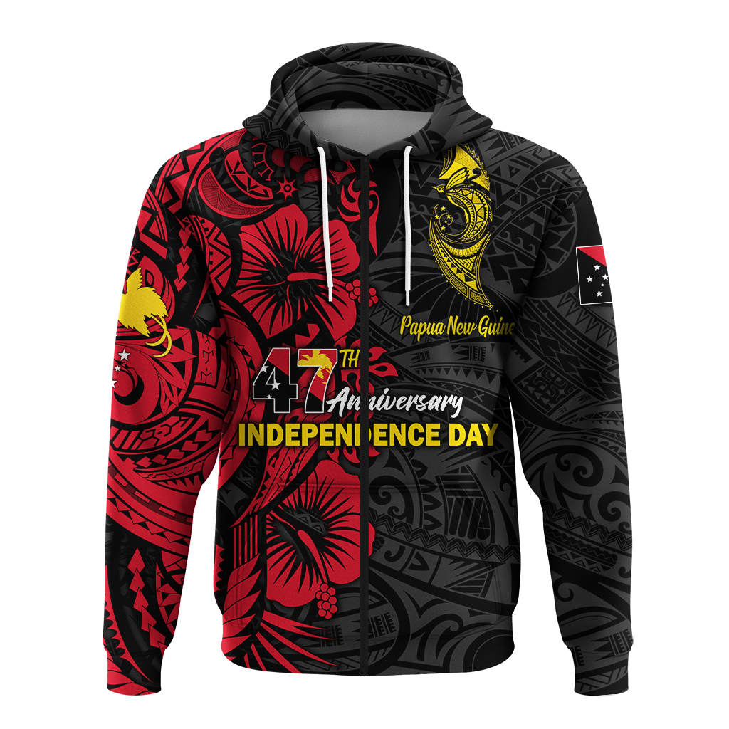 Papua New Guinea 47th Independence Day Bird Of Paradise Hoodie LT2