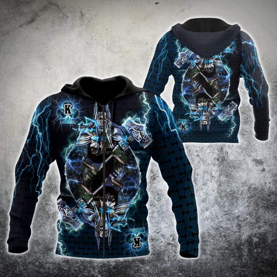 Viking Clothing Thor The True King Vikings Hoodie RLT12