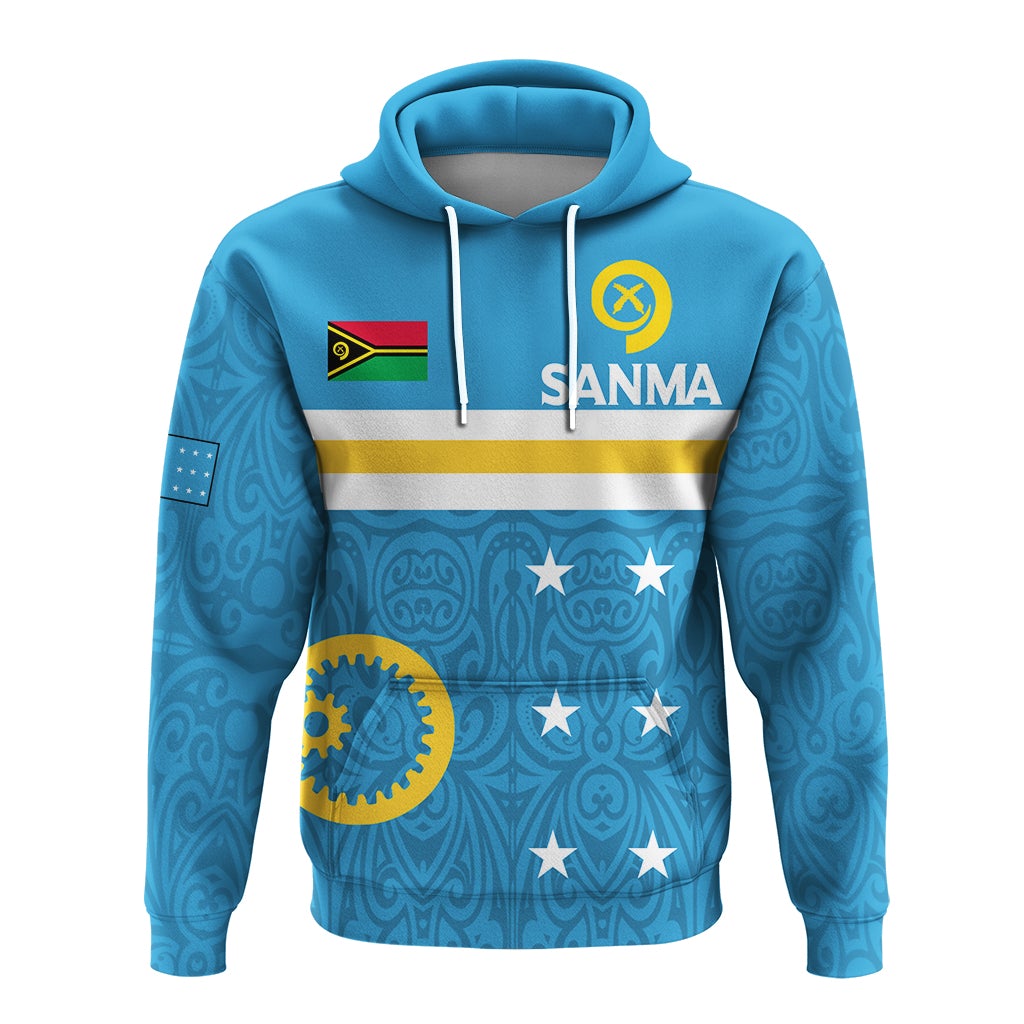Vanuatu Sanma Province Hoodie Flag Style LT12