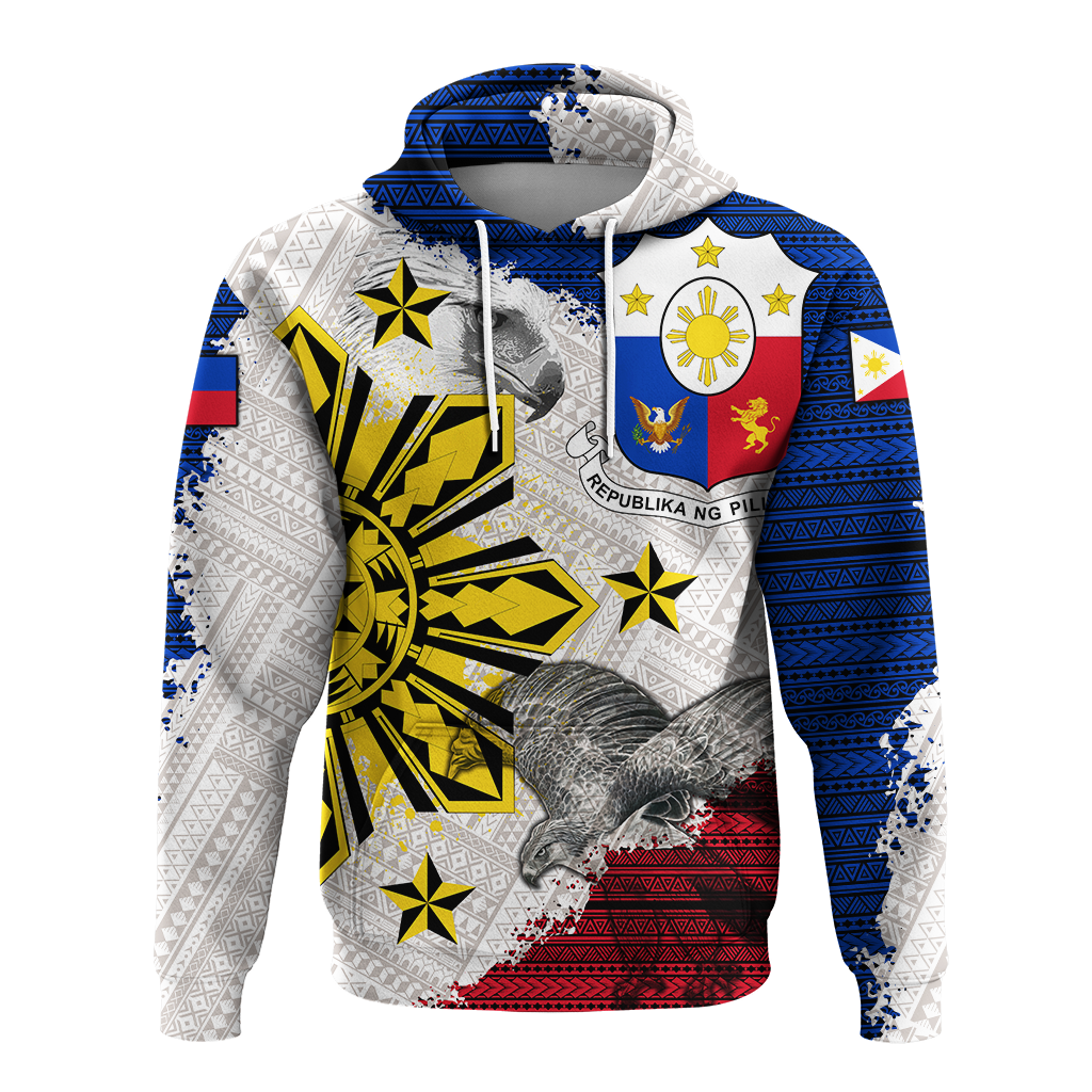 Philippines Filipino Tribal Eagle Hoodie LT2