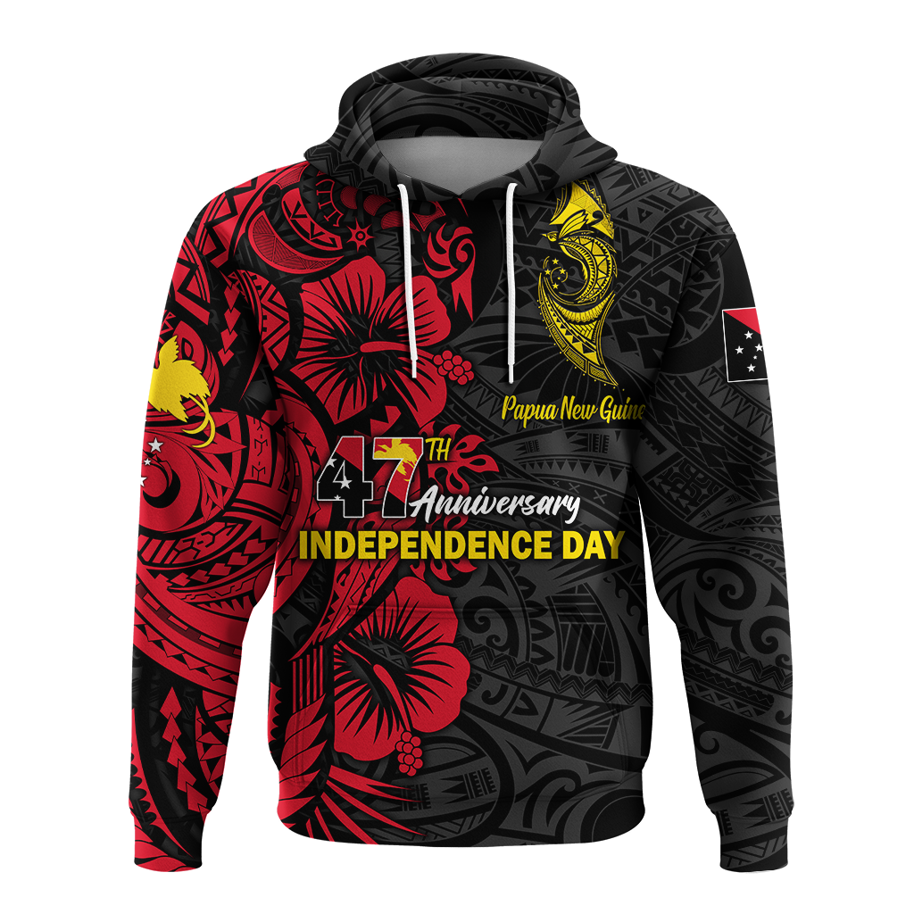 Papua New Guinea 47th Independence Day Bird Of Paradise Hoodie LT2