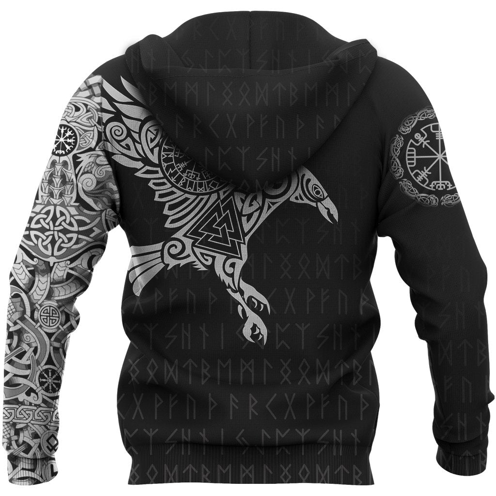Viking The Raven Of Odin Tattoo Special Hoodie RLT12