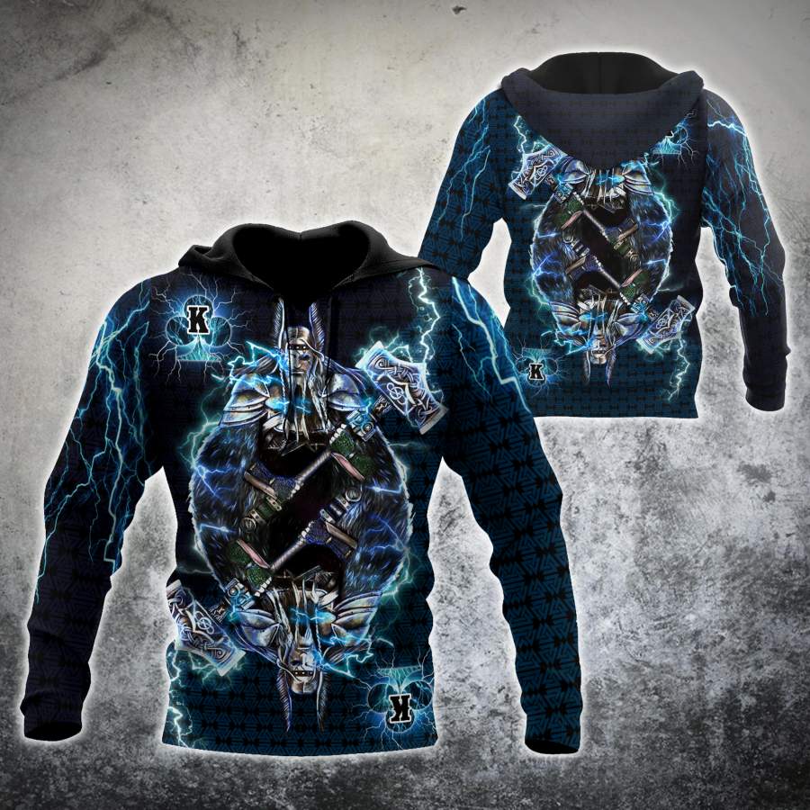 Viking Clothing Thor The True King Vikings Hoodie RLT12