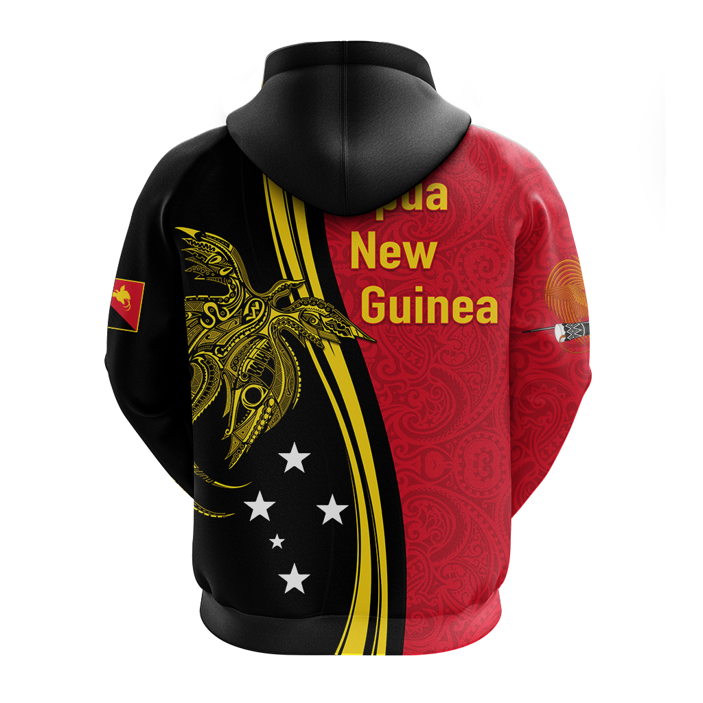 Papua New Guinea Independence Anniversary Polynesian Tribal Hoodie LT12